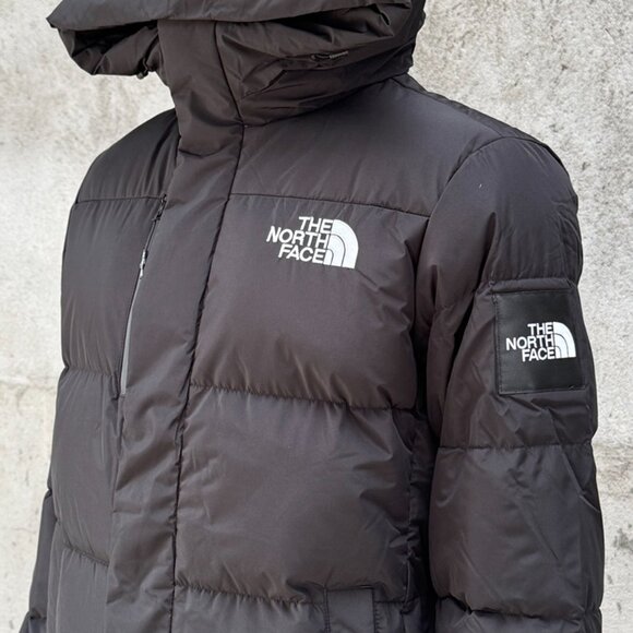 The North Face Black Long Down Jacket - Picture 3 of 9